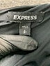 Express 100% Polyester Solid Black Cocktail Dress Size S - photo 4