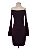 Express Solid Purple Burgundy Cocktail Dress Size S - photo 1