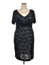 JS Collections Black Cocktail Dress Size 18W - photo 1