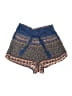 Genetic Denim Paisley Blue Shorts Size M - photo 1