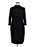 BOSS by HUGO BOSS Solid Black Cocktail Dress Size 14 - photo 1