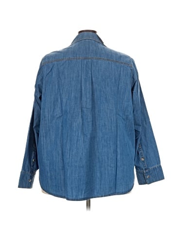 Torrid Long Sleeve Button-Down Shirt (view 2)