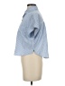 Aeropostale Stripes Blue Short Sleeve Blouse Size XS - photo 5