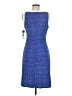 Chaps Blue Cocktail Dress Size M - photo 2