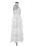 Lulus 100% Polyester White Cocktail Dress Size S - photo 4
