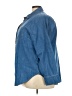 Torrid 100% Cotton Blue 3/4 Sleeve Button-Down Shirt Size 3X Plus (3) - photo 5