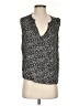 Rebecca Taylor Black Sleeveless Blouse Size 4 - photo 1
