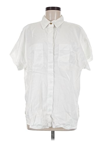 Athleta Short Sleeve Button-Down Shirt (view 1)