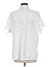 Athleta White Short Sleeve Button-Down Shirt Size M - photo 2