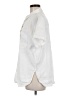 Athleta White Short Sleeve Button-Down Shirt Size M - photo 5