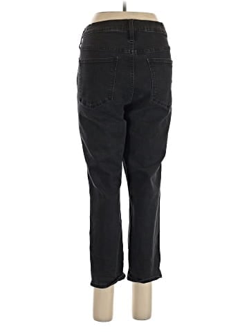Madewell Petite Stovepipe Jeans in Lunar Wash: Button-Front Edition (view 2)