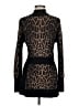 Cache Animal Print Black Pullover Sweater Size M - photo 2