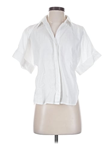 Unsubscribed Short Sleeve Blouse (view 1)
