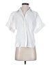 Unsubscribed 100% Cotton White Short Sleeve Blouse Size XS - photo 1