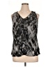 AB Studio Black Sleeveless Blouse Size XL - photo 1