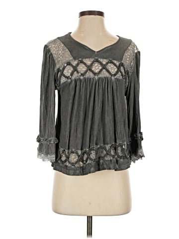 Pol 3/4 Sleeve Blouse (view 1)