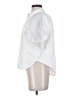 Unsubscribed 100% Cotton White Short Sleeve Blouse Size XS - photo 5