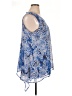 Fever Blue Sleeveless Blouse Size XL - photo 4