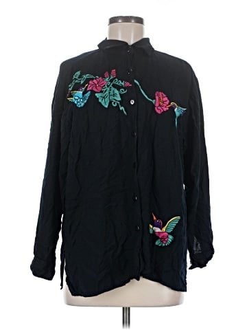 Anthony Marc Hankins Long Sleeve Blouse (view 1)