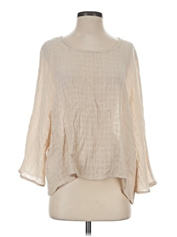 For Cynthia 3/4 Sleeve Blouse (view 1)