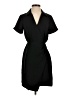 Nine West 100% Polyester Solid Black Casual Dress Size XS - photo 1