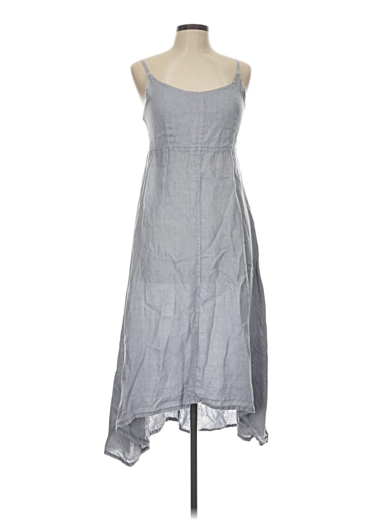 Pre-owned Assorted Brands Casual Dress In Gray