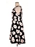 Nine West Floral Black Cocktail Dress Size 14 - photo 5