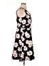 Nine West Floral Black Cocktail Dress Size 14 - photo 4