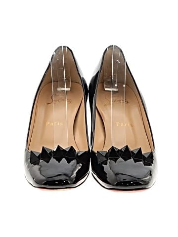Christian Louboutin Patent Leather Pyramidame 45mm Pumps (view 2)
