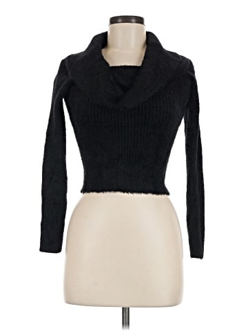 Pink Rose Turtleneck Sweater (view 1)