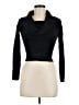 Pink Rose Black Turtleneck Sweater Size M - photo 1