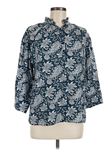 Apiece Apart 3/4 Sleeve Button-Down Shirt (view 1)