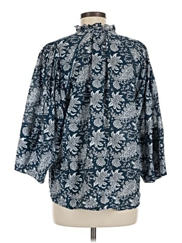 Apiece Apart 3/4 Sleeve Button-Down Shirt (view 2)