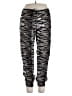 Calvin Klein 100% Polyester Animal Print Silver Casual Pants Size 37 waist (estimated) - photo 1