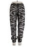 Calvin Klein 100% Polyester Animal Print Silver Casual Pants Size 37 waist (estimated) - photo 2