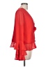 Tularosa 100% Polyester Red 3/4 Sleeve Blouse Size L - photo 4