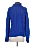 Lands' End 100% Baumwolle Blue Turtleneck Sweater Size XS - photo 2