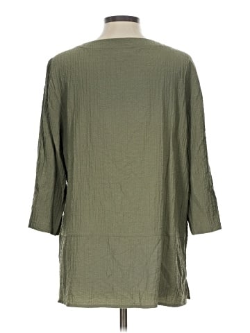 JM Collection 3/4 Sleeve Blouse (view 2)