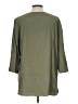 JM Collection Green 3/4 Sleeve Blouse Size L - photo 2