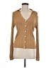 Vince. 100% Cotton Tan Cardigan Size M - photo 1