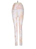 Aqua Print White Active Pants Size S - photo 1