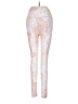 Aqua Print White Active Pants Size S - photo 2