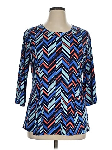 Kim Rogers 3/4 Sleeve Blouse (view 1)