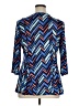 Kim Rogers Blue 3/4 Sleeve Blouse Size XL Petite - photo 2