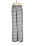 Hannah 100% Viscose Print Silver Casual Pants Size M - photo 2