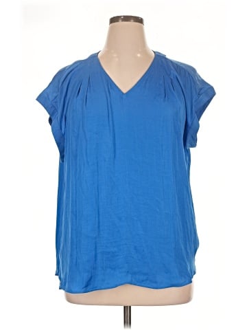 Simply Vera Vera Wang Short Sleeve Blouse (view 1)