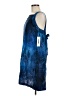 DKNY 100% Polyester Tie-dye Blue Cocktail Dress Size 8 - photo 5