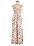 Rip Curl 100% Viscose Floral Graphic Tropical Ivory Jumpsuit Size M - photo 1
