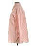 Old Navy 100% Cotton Stripes Orange Long Sleeve Button-Down Shirt Size L - photo 5
