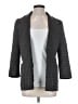 Black Label by Evan Picone 100% Polyester Houndstooth Gray Blazer Size S - photo 1